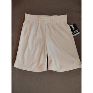 Girls DSG Basketball Shorts White Medium 10-12